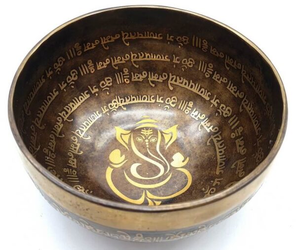 Bol Chantant Tibétain Ganesh 15cm
