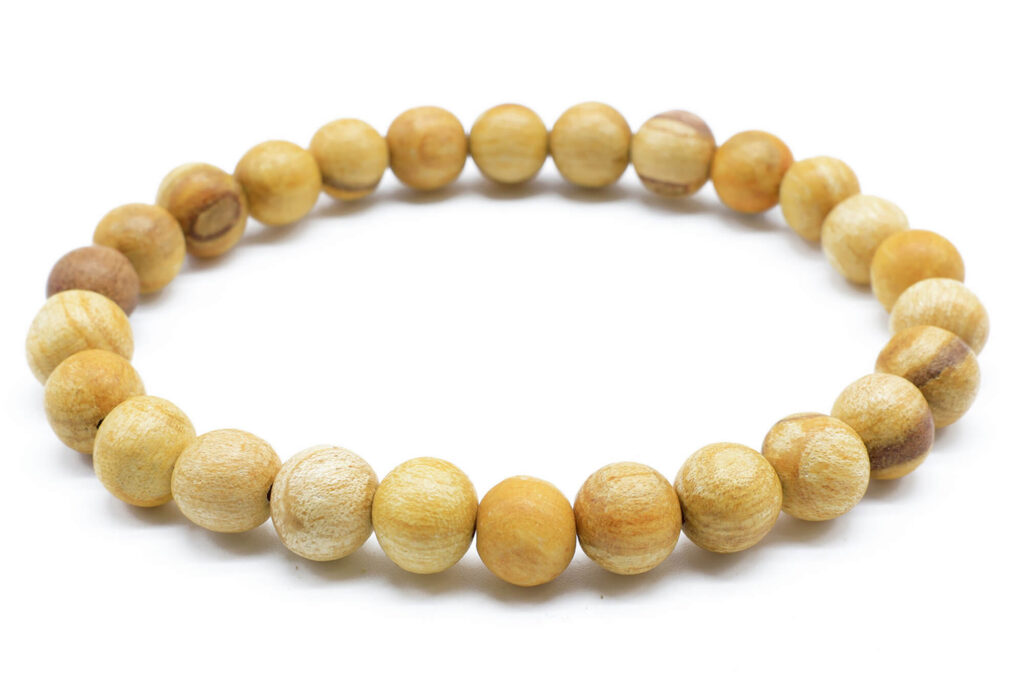 Bracelet Perles Palo Santo 10mm