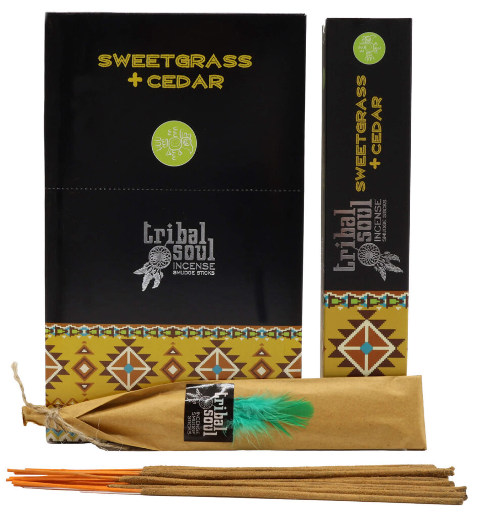 Encens Tribal Soul Cèdre & Foin d&rsquo;Odeur 15g