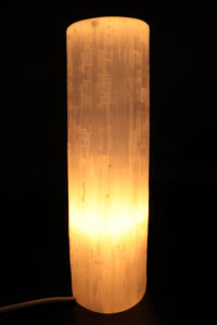 Lampe Sélénite Cylindre 30cm