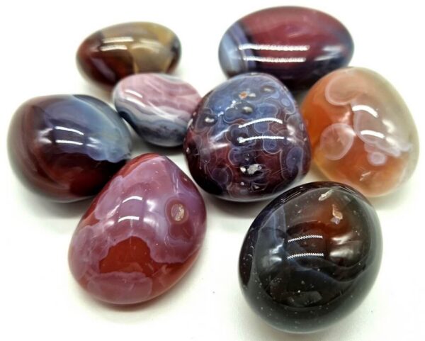 Agate Botswana &lsquo;A&rsquo; roulées 200g