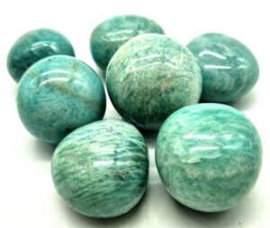Amazonite 'A' roulées 200g