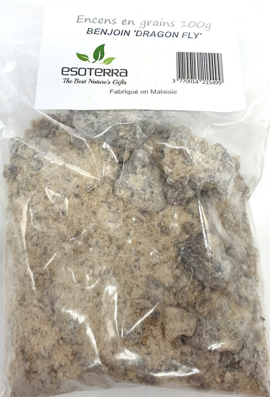 Résine ESOTERRA Benjoin Blanc &lsquo;Dragon Fly&rsquo; 100g