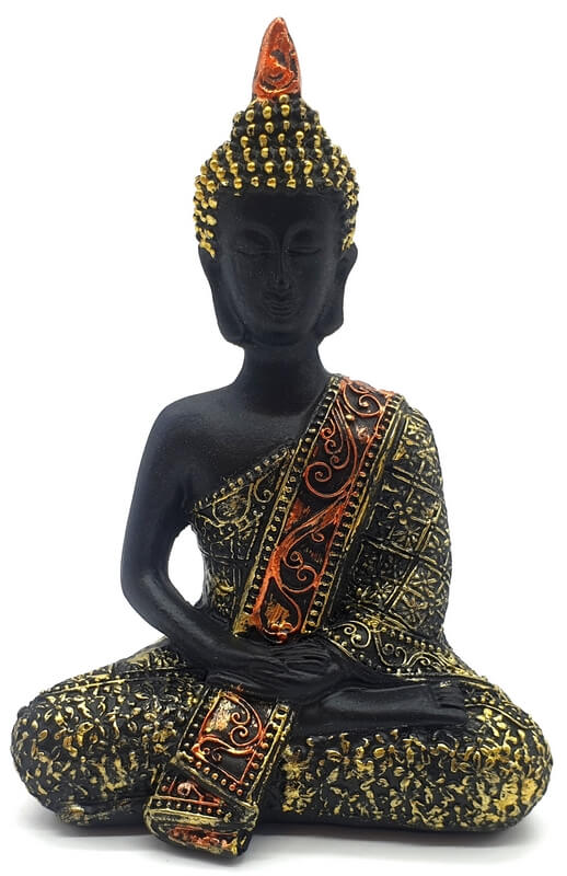 Statue Résine Bouddha Thaï 13cm