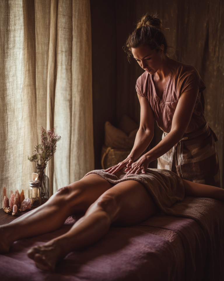 Massage Ancrage — massage energetique Om Karyann